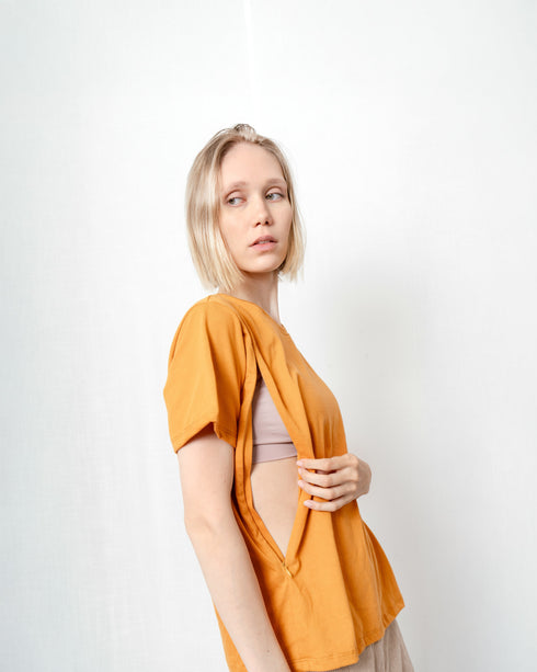 Basic Golden - Polo de Lactancia y embarazo